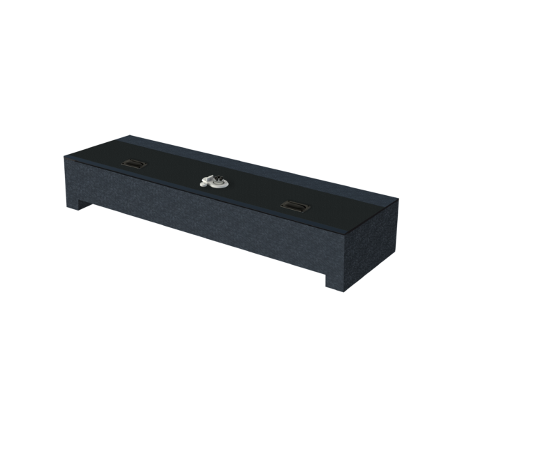 3D render of SeatVault One Door with the door closed.
