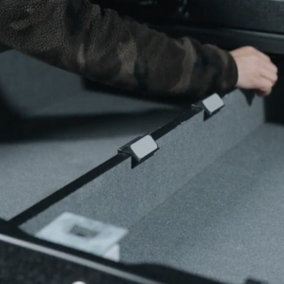 Divider labels in use
