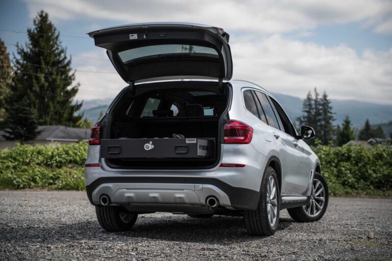 SUV Series One Drawer by TruckVault installed in a BMW X5